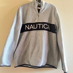 oversized nautica pull over